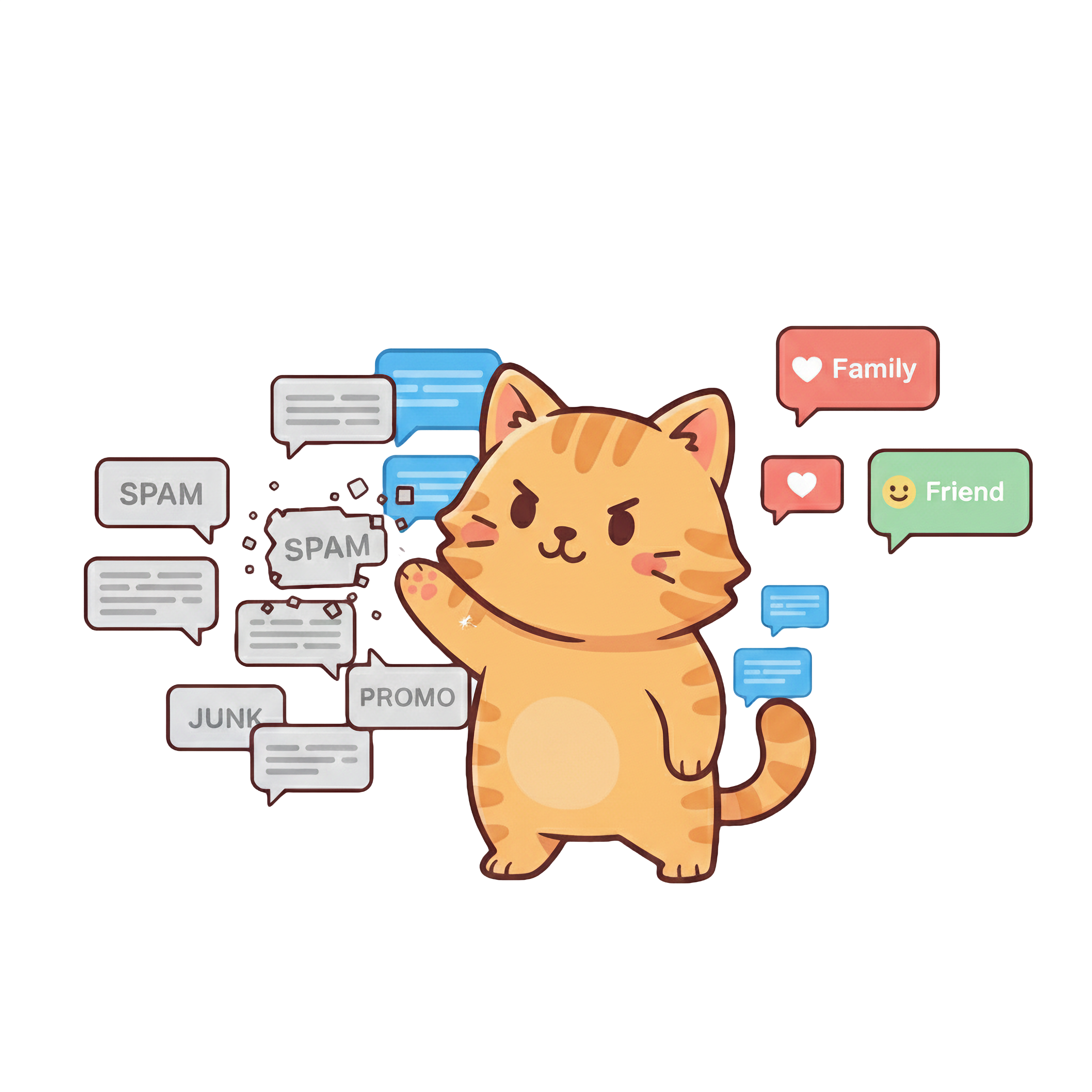 Mocked Catendar screens showing ICS import preview